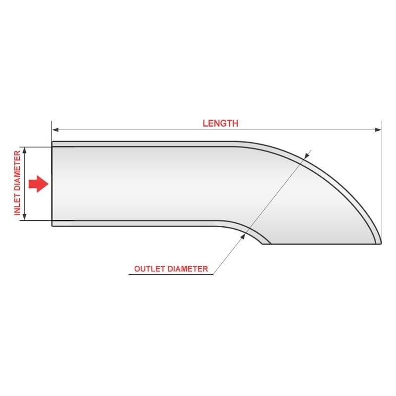 2.75" Magnaflow Stainless Steel Exhaust Tip 35179