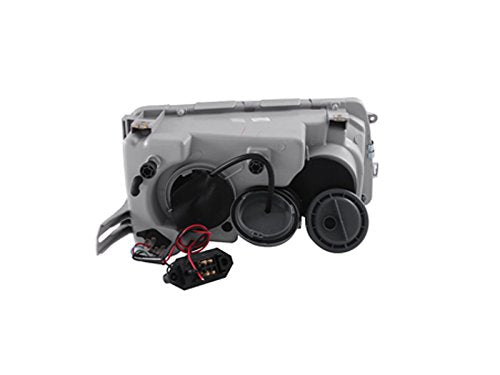 Crystal Headlight Set-Chrome ANZO USA 121157