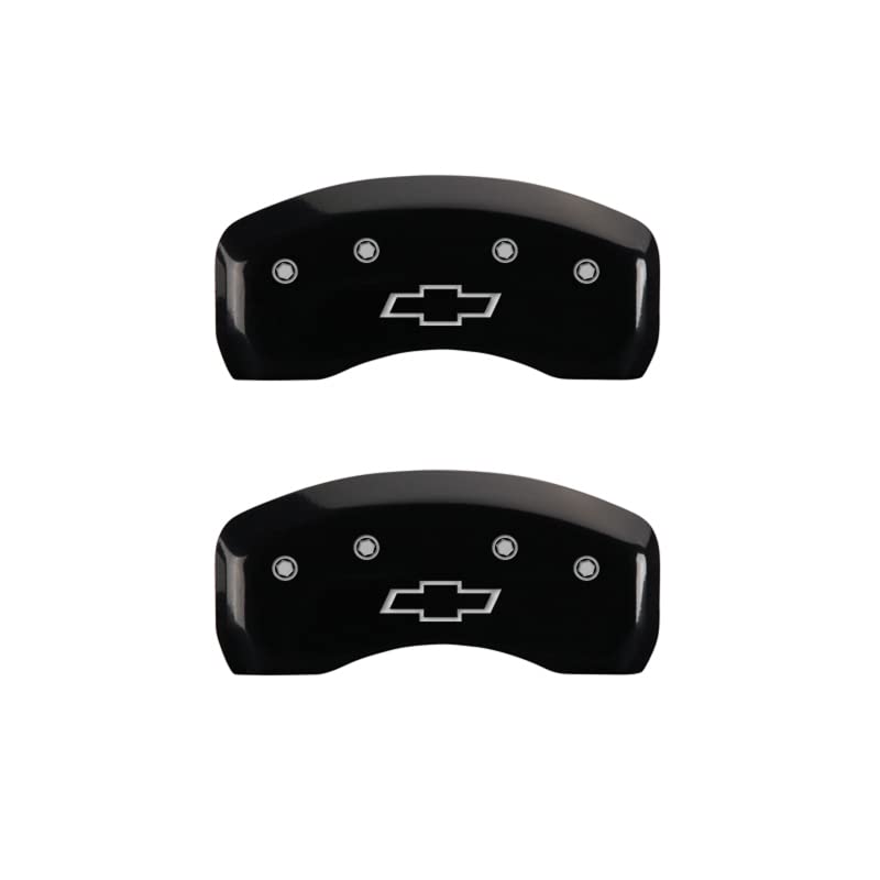 Caliper Covers MGP 14246SBOWBK Black Cover, Set of 4