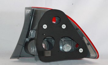 Left TYC Tail Light Assembly Compatible with 2009-2011 Honda Civic