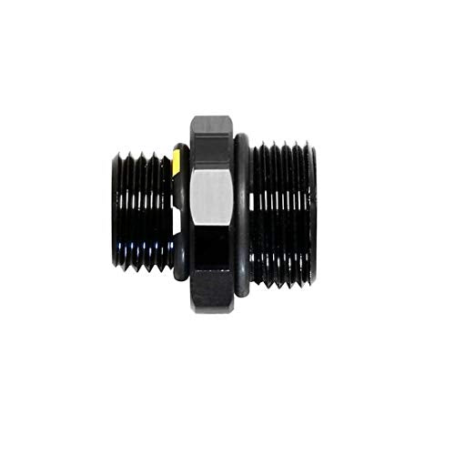 Billet Aluminum Reservoir Inlet kit w/O-ring, 9/16-18 to 11/16-20 Male