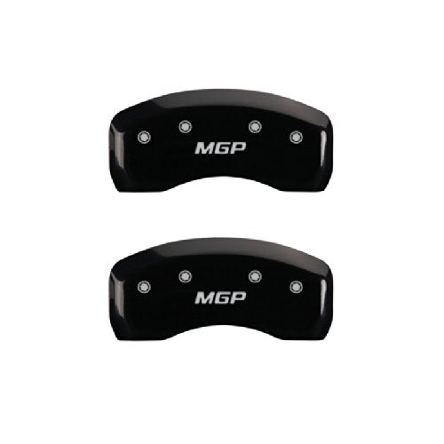 Brake Caliper Covers MGP Compatible with 2020-2024 Kia Telluride - Red Powder-Coated Finish, Engraved Kia Logo, Aluminum Front and Rear Caliper Covers
