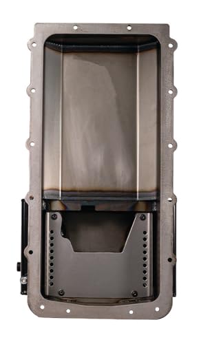 Moroso Steel 20573 Swap Oil Pan, Fits Ford 5.0 Coyote Engines in Early Ford Chassis, Front Sump