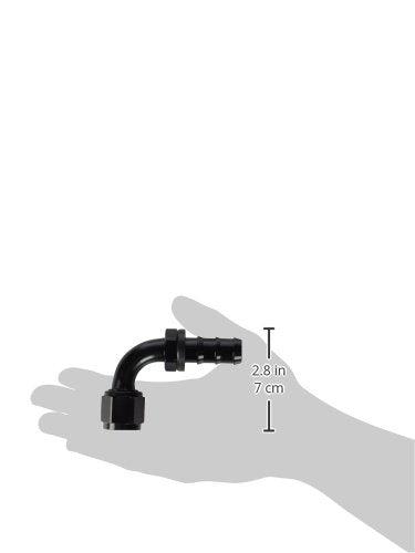 Edelbrock 624183 Twist-Lok -10 AN 90 Degree Hose End