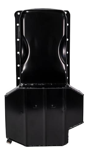 Moroso Steel T-Sump Style 20421 Oil Pan, Fits Big Block Chevy Gen V/VI Engines in Camaro, Chevelle, Nova and others, Road Race Baffle