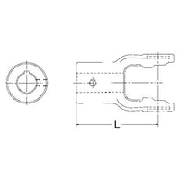 8-4016 Neapco Power Take Off End Yoke