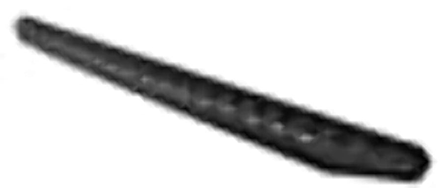 RB20 Running Boards Go Rhino | 80", Galvanized Steel, Protective Bedliner Coating | 69400080T
