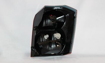 Left TYC Tail Light Assembly Compatible with 2007-2007 Dodge Caliber