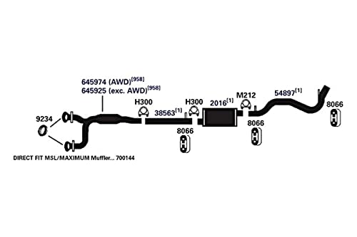 Exhaust Muffler AP Exhaust Products 2016