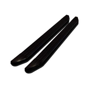 Peerless Black Horse Off Road Running Boards Compatible with 2018-2023 GMC Terrain|2018-2023 Chevrolet Equinox-PR-G769BK