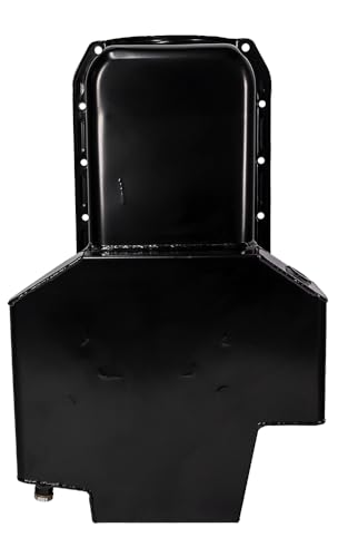 Moroso Steel Wet Sump Oil Pan 21811, Fits Small Block Chevy Engines, 7 Quart Capacity