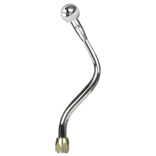 Fm Shifter Lokar Performance Products GM 4L60 Chrome 12" Bench Bend Lever Muscle Car Brite Knob