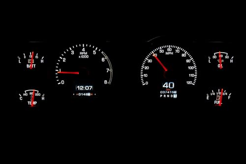 Dakota Digital Retrotech RTX-79F-MUS-X Gauge Instrument System Compatible with Ford 1979-86 Mustang