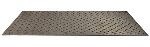 Checkers Industrial Safety Products Alturna Mat AM48 1 ea., High Density Polyethylene, 4' x 8' x 1/2", Black