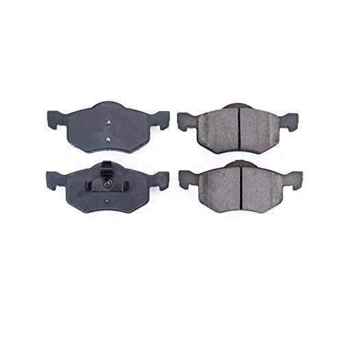 Power Stop Z16 16-843 Evolution Front Ceramic Brake Pads For Ford Escape 2001-2007 | Mazda Tribute 2001-2006 | Mercury Mariner 2005-2007 [Vehicle Specific]
