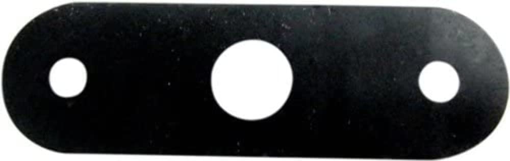 B168-181 Peterson Gasket, Mounting, Black Rubber, Thin Line, 2.82"X1"