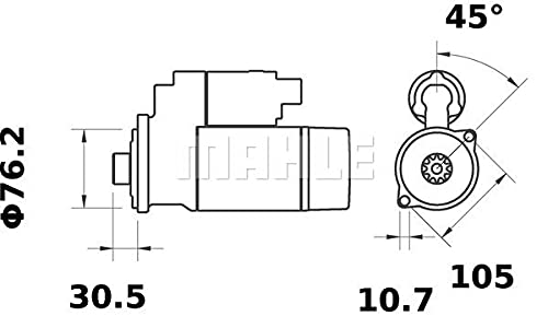 Starter Mahle - MS359