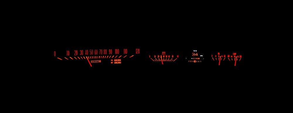 Dakota Digital Compatible with RTX-64C-IMP-X 1964 Chevy Impala Retrotech Gauge Instrument System