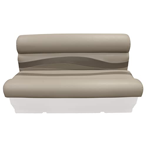 Wise Premier Series BM1145-1749 Pontoon 50" Bench Seat Cushion Set, Mocha Java/Café/Mushroom