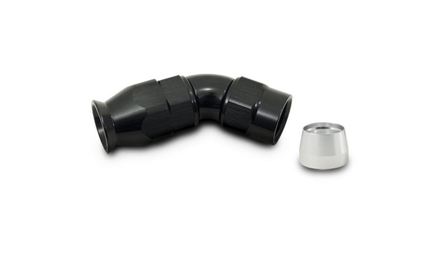 45 Degree VIBRANT PERFORMANCE High Flow Hose End Fitting for PTFE