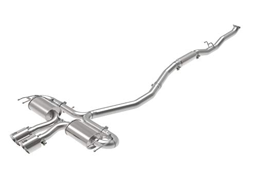 Takeda aFe Power 49-36624-P 3 IN 304 Stainless Steel Cat-Back Exhaust System w/Polished Tips