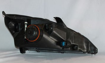 Left Headlight Assembly TYC Compatible with 2003-2004 Ford Focus