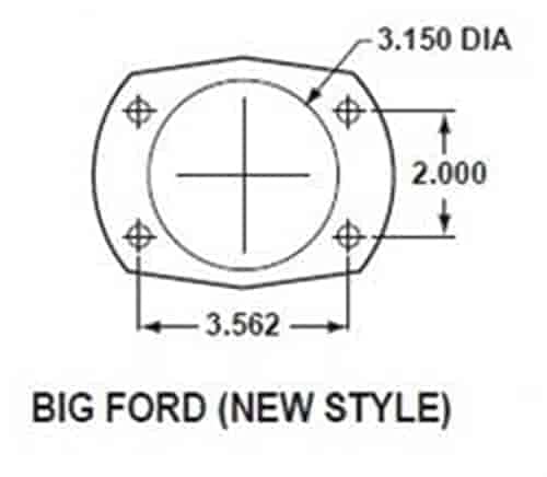 Maxgrip Xds Rear Disc Brake Conversion Kit - Ford 9In Large Bearing Torino