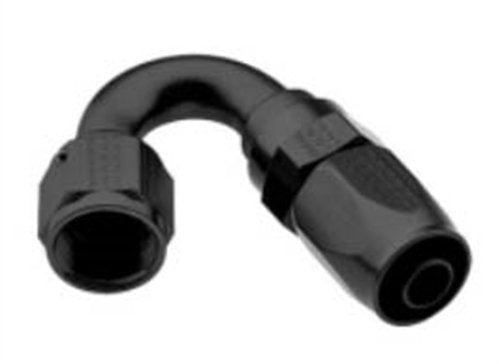 -8AN Hose Fragola -6AN Nut 150 Degree Expanding Hose End - Black