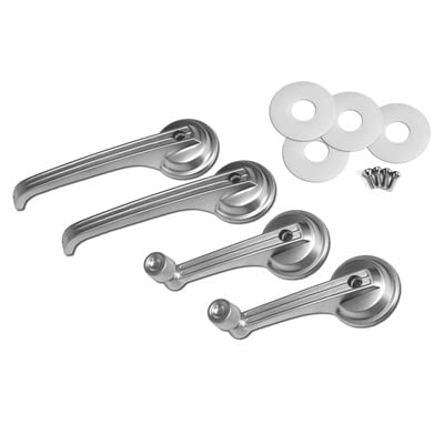 KIT-DH-3S Scott Drake 1965-1967 Fastback Interior Door Handles - Satin