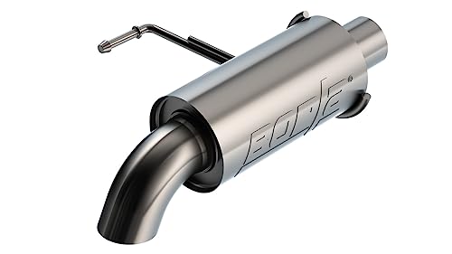 BORLA Performance Exhaust 60725 Resonator 2021-2023 Ford Bronco 2.3L 4 Cyl./ 2.7L 6 Cyl. Automatic/Manual Trans. 4 Wheel Drive 2 & 4 Door. Optional Muffler For BORLA High Clearance Climber Systems.