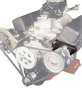 Moroso Power Steering Pump Mounting Bracket 63895, Fits Small Block Chevy Engines w/Early GM Pump