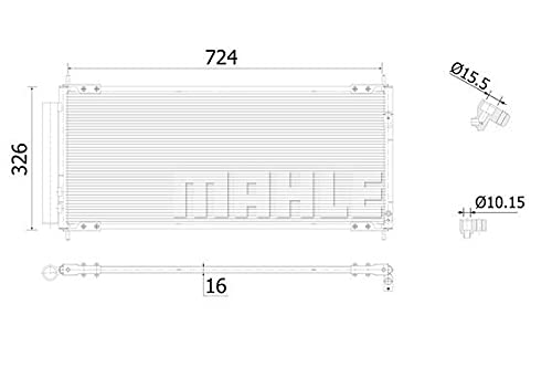 AC904 000S Mahle Condenser