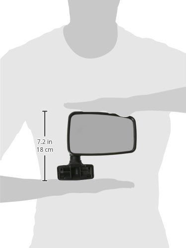 11002.18 | Omix-Ada | Right Door Mirror, Black | OE Reference: 55027208 | Fits 1987-1995 Jeep Wrangler YJ