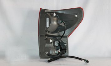Left TYC Tail Light Assembly Compatible with 2007-2009 Toyota Tundra