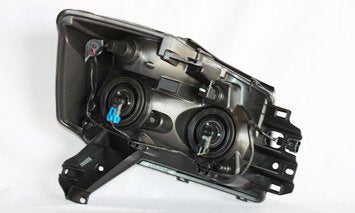 Left TYC Headlight Assembly Compatible with 2008-2014 Nissan Titan