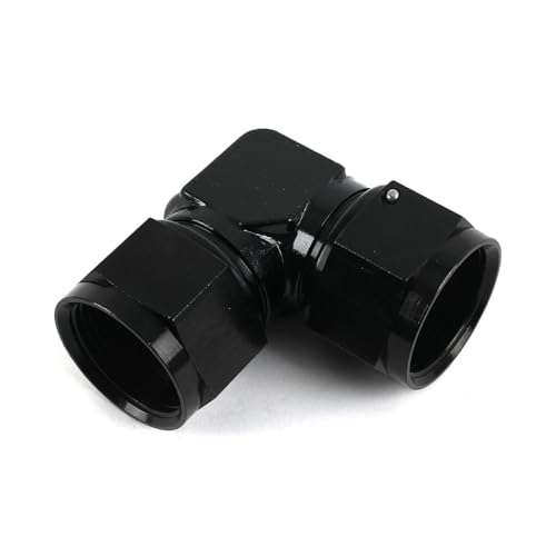 90 Degree Female Coupler - Fragola -16AN Black