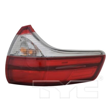Right TYC Tail Light Assembly Compatible with 2020-2020 Toyota Sienna