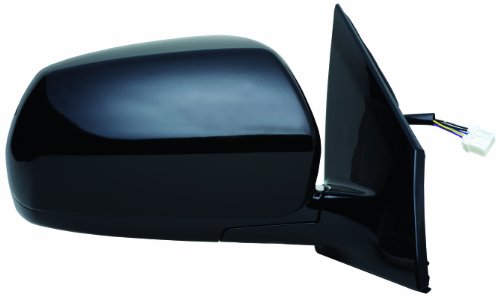 Mirror Passenger Side for Nissan Murano, w/Memory, Black, PTM, Foldaway, Heated Power