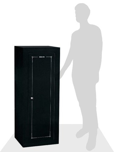 18-Gun Stack-On GCB-18C Steel Convertible Security Cabinet, Black