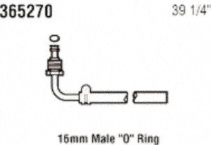 Power Steering Gates Return Line Hose Assembly - 365270