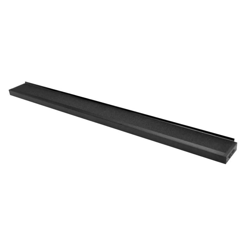6.5" Romik ROB-T Series Cab Length Black Running Boards