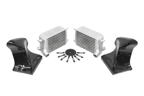 Porsche 991.2 ALPHA Intercooler Kit With Carbon Fiber Shrouds