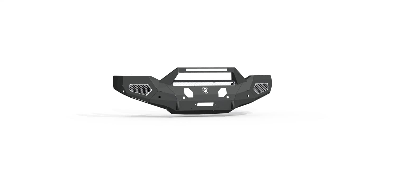 iDentity Road Armor Full Width Raw Front HD Bumper 2204DF-B1-P3-MH-BH