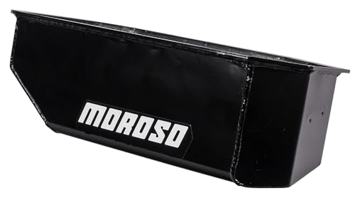 Moroso Steel Oil Pan 20919, Fits Honda K-Series 2.0/2.4 Engines, RSX/Civic SI and others, Road Race Baffle