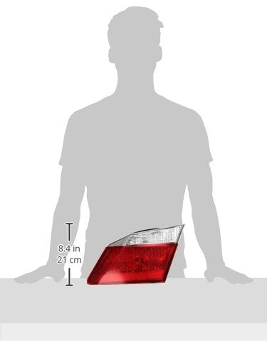 Right TYC Tail Light Assembly Compatible with 2013-2015 Honda Accord