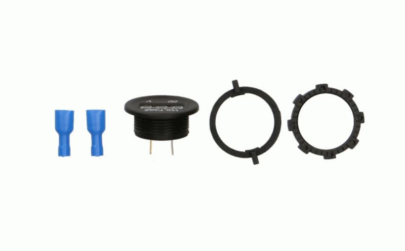 Mini Voltage Meter W/Hardware InstallBay - Retail Pack