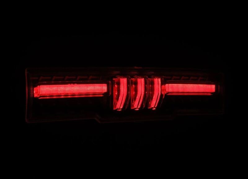 21-24 Toyota GR86 / 21-24 Subaru BRZ AlphaRex NOVA-Series Prismatic LED Fourth Brake Light Blk Smoke