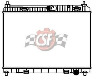 Radiator CSF 3509: Ford Fiesta 1.6L 2018-2011