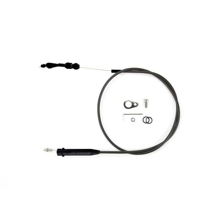 XKD-2700TPU Lokar Performance Products Tuned-Port 700-R4 Kickdown Cable Black Housing And Fittings
