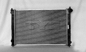 MAZDA MPV TYC 2330 Compatible with 1-Row Plastic Aluminum Replacement Radiator